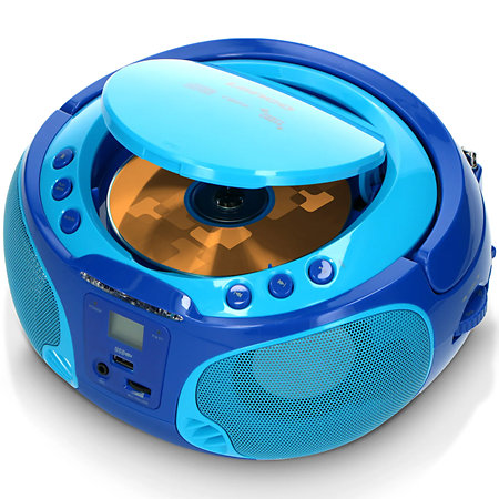 SCD-650BU Radio Portable bleu Lenco
