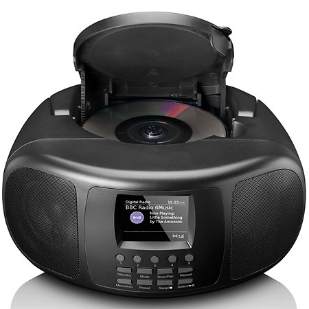 SCD-6000BK Radio Internet portable Lenco