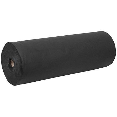 Showgear Rouleau tissu Deko molton 160 g/m² Noir 0,6m