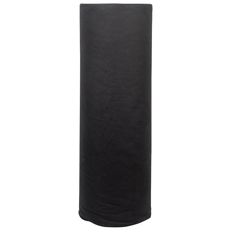 Showgear Rouleau tissu Deko molton 160 g/m² Noir 0,6m