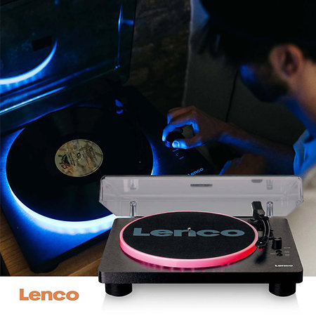 LS-50LEDBK Noire Lenco