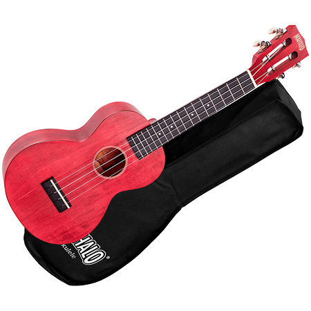 Mahalo ML2CR Island Concert Cherry Red + Housse