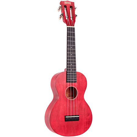 ML2CR Island Concert Cherry Red + Housse Mahalo
