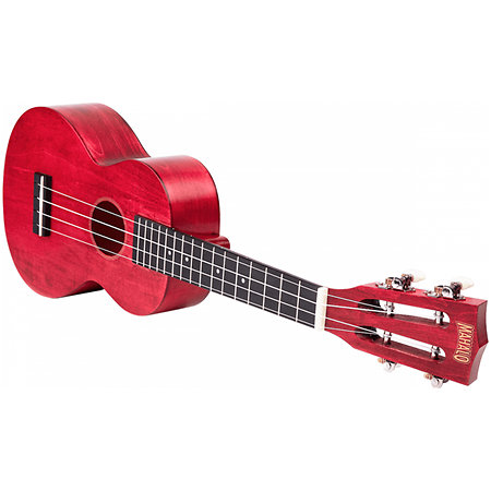 ML2CR Island Concert Cherry Red + Housse Mahalo