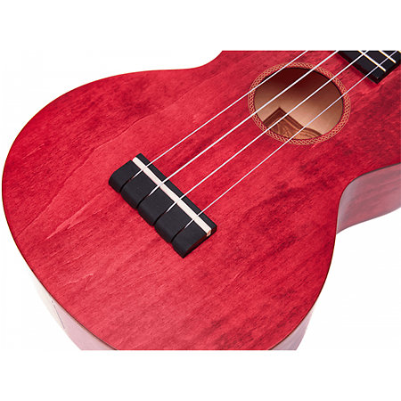 ML2CR Island Concert Cherry Red + Housse Mahalo