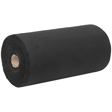 Rouleau tissu Deko molton 160 g/m² Noir 0,4m Showgear