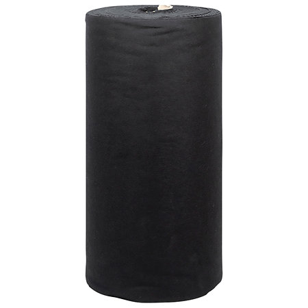Rouleau tissu Deko molton 160 g/m² Noir 0,4m Showgear