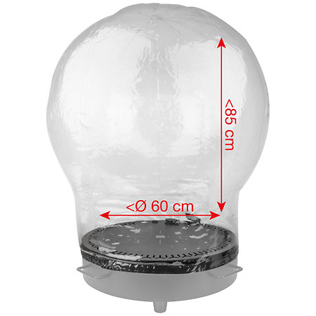 Dôme de protection pluie, diamètre 60cm L Showgear