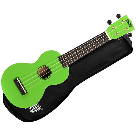Mahalo MR1 GN Rainbow Soprano Green + Housse