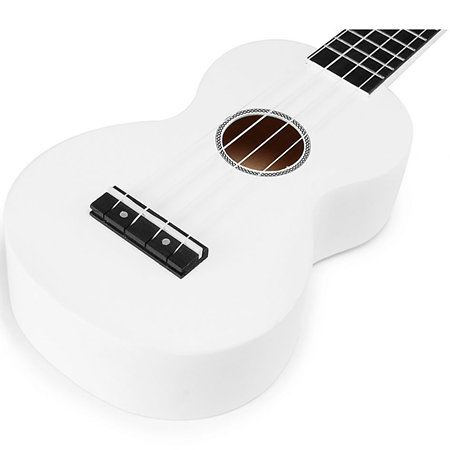 MR1 WT Rainbow Soprano White + Housse Mahalo