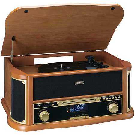 Lenco TCD-2571WD Classic Phono