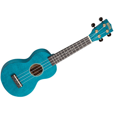 Mahalo MS1TBU Slimline Soprano Bleu Satin + Housse
