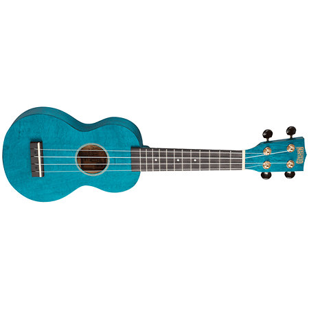 MS1TBU Slimline Soprano Bleu Satin + Housse Mahalo