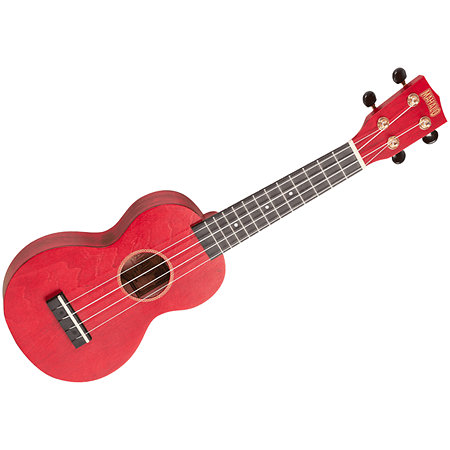 MS1TRD Slimline Soprano Rouge Satin + Housse Mahalo