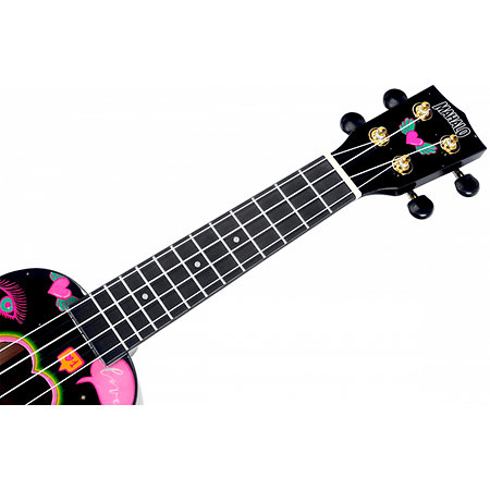MA1HEBK Art Series Soprano Cœurs et Fleurs + Housse Mahalo
