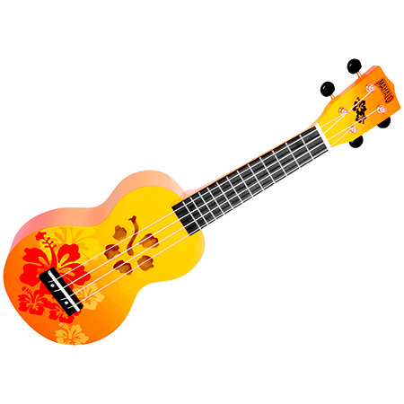 MD1HBORB Design Series Soprano Fleurs Hibiscus + Housse Mahalo