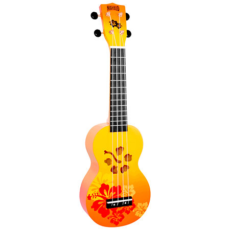 MD1HBORB Design Series Soprano Fleurs Hibiscus + Housse Mahalo
