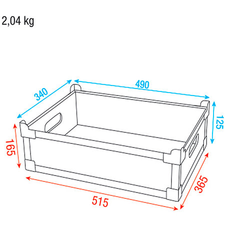 Showgear Stack Case Value Line H1