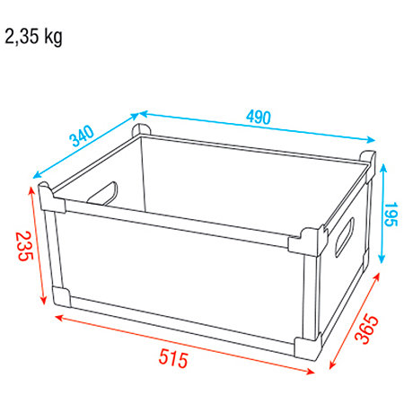 Showgear Stack Case Value Line H2