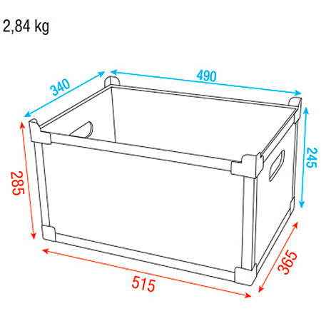 Showgear Stack Case Value Line H3
