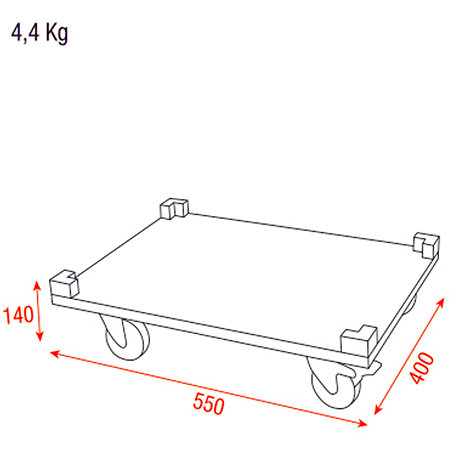 Showgear Wheel Board for Stack Case Value Line