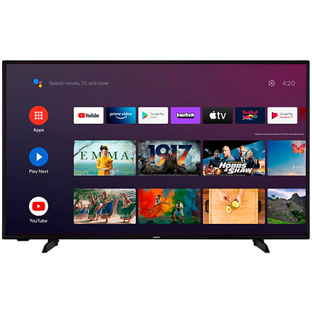 LED-4353BK 43'' 4K Smart TV Android Lenco