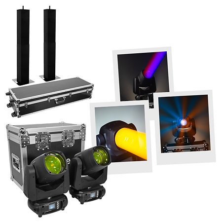 Evo Beam 100-CR Set + TOT 200-R Black Set Evolite