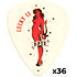 L08R73 Lucky 13 Hate Girl 0,73 mm Sachet de 36 Dunlop