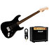 Pack Sonic Stratocaster Black + DSL5C Combo + Câble Jack Mâle Mono Squier by FENDER