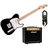 Pack Sonic Telecaster Black + DSL5C Combo + Câble Jack Mâle Mono Squier by FENDER