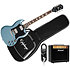 Pack SG Standard Pelham Blue + Housse + DSL5C Combo + Câble Jack Mâle Mono Epiphone