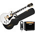 Pack Les Paul Custom Alpine White Inspired By Gibson Custom + DSL5C Combo + Câble Jack Mâle Mono Epiphone