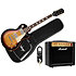 Pack Les Paul Standard 50s Figured Bourbon Burst + Housse + DSL5C Combo + Câble Jack Mâle Mono Epiphone