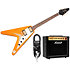 Pack 1958 Korina Flying V White Pickguard Aged Natural + DSL5C Combo + Câble Jack Mâle Mono Epiphone