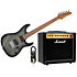 Pack AZ24S1F-TKS Standard Transparent Black Sunburst + DSL5C Combo + Câble Jack Mâle Mono Ibanez