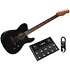 Pack Acoustasonic Standard Telecaster Black + Tone Master Pro + Câble Jack Mâle Mono Fender