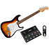 Pack Standard Stratocaster SSS LRL 3-Color Sunburst + Tone Master Pro + Câble Jack Mâle Mono Fender