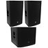 Pack EKX 15P (la paire) + Caisson de basse EKX 15SP Electro-Voice