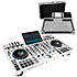 Pack Prime 4+ White Limited Edition + Flight Case Silver Denon DJ