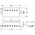 HD-W-S Hades Gates Set White Seymour Duncan