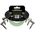 6476 Câbles Patch Phosphorescent 30 cm Lot de 3 Ernie Ball