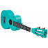 ML2AB Island Concert Aqua Blue + Housse Mahalo