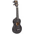 MS1TBK Slimline Soprano Noir Satin + Housse Mahalo