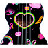 MA1HEBK Art Series Soprano Cœurs et Fleurs + Housse Mahalo
