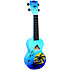 MD1HABUB Design Series Soprano Hawaii Blue Burst + Housse Mahalo
