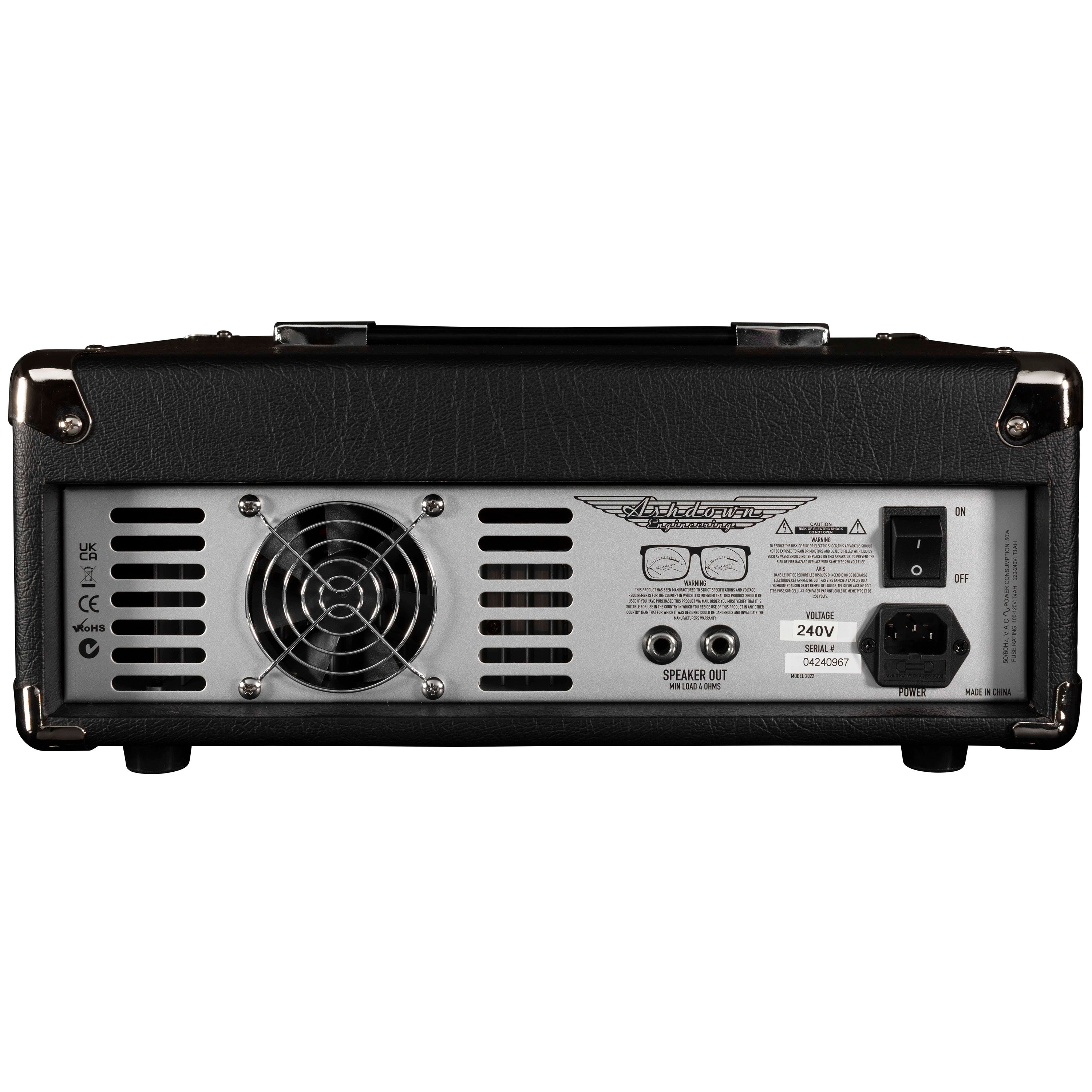 Ashdown Studio Mini Head 250 W - Tête d'ampli basse SonoVente.com