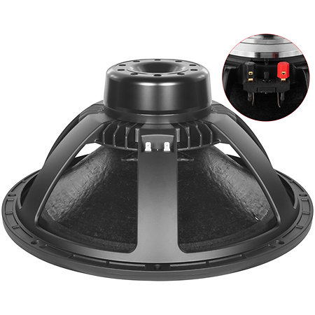 18NBX100 4 Ohm Push Buttons B&C Speakers