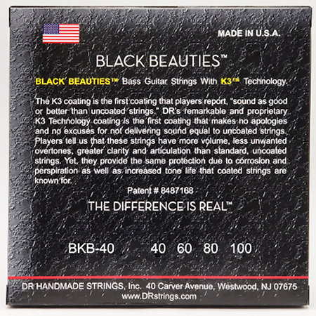 Black Beauties Light 40-100 DR Strings