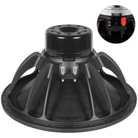 B&C Speakers 18SW100 4 Ohm Push Buttons