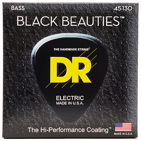DR Strings Black Beauties Medium à Heavy 45-130